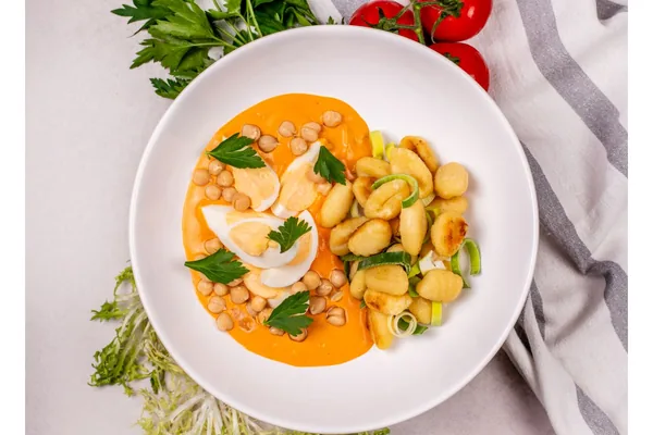 A plate of pulses in sauce, FOR DIABETICS program